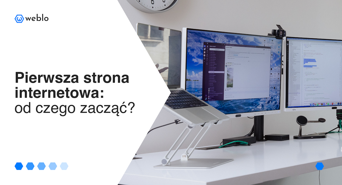 Pierwsza strona internetowa: od czego zacząć?